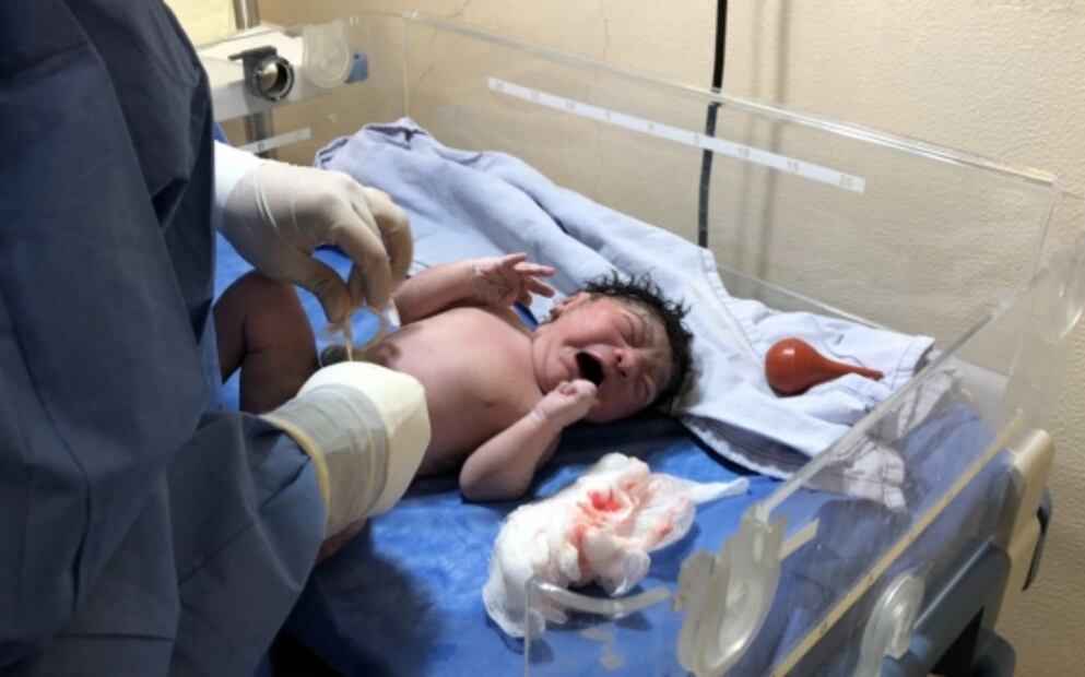 El primer bebé de 2022 se llama Zabdiel y nació en la CDMX 