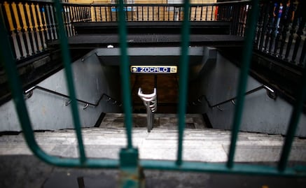 Estación Zócalo del Metro CDMX permanece cerrada hasta nuevo aviso