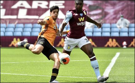 El Wolverhampton derrotó al Aston Villa en la Premier League