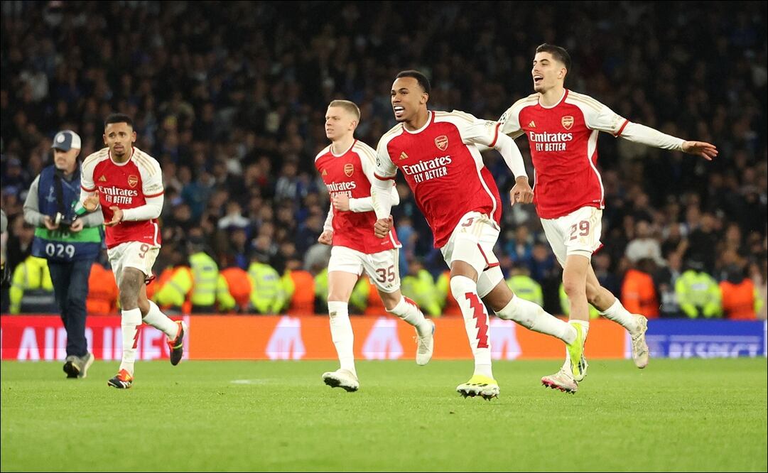 El Arsenal se metió por primera vez en 14 años a los cuartos de final de la Champions League - Foto: EFE