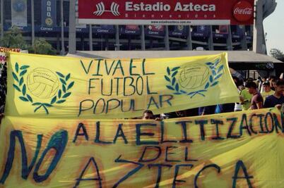 Se oponen a la remodelación del Azteca