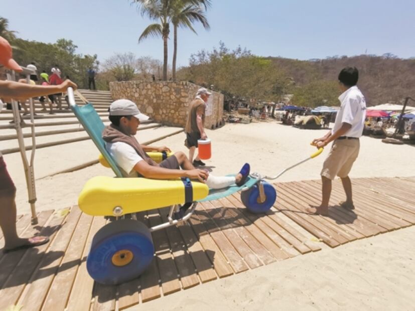 Se estrena Huatulco como playa incluyente