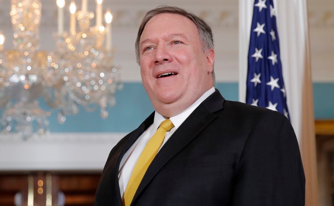 Mike Pompeo, jefe del Departamento de Estado de EU. Foto: AP