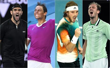 Así se jugarán las semifinales del Australian Open 2022