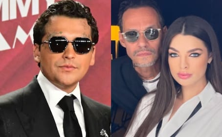 Tunden a Nodal por felicitar a Marc Anthony (57 años) por su segundo hijo con Nadia Ferreira (26): “Tú tienes una, cuídala” 
