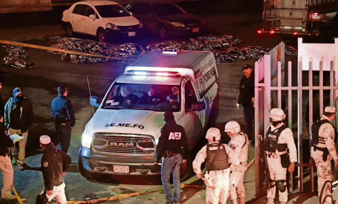 A más de un año del incendio en el centro de migrantes de Ciudad Juárez, Chihuahua, el INM remodela algunas casas para las personas en tránsito. Foto: Archivo EL UNIVERSAL