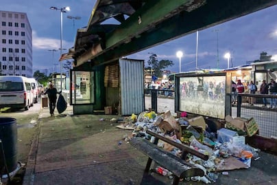 Denuncia de CFE detiene obra en paradero de Cuatro Caminos