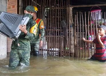 Tormenta Tropical John deja 4 muertos, 700 viviendas dañadas y 14 municipios sin energía eléctrica en Guerrero