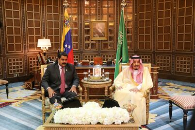 Maduro habla con rey saudí para estabilizar mercado de petróleo