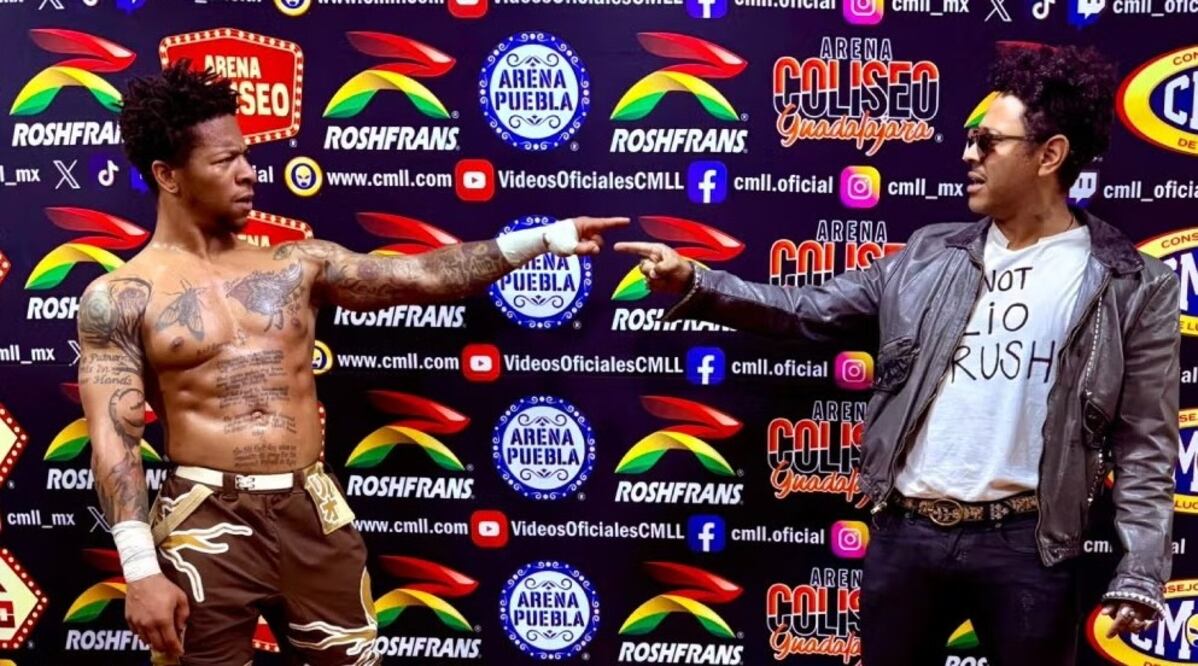 Kalimba junto a su "hermano gemelo" Lio Rush / Foto: Especiales