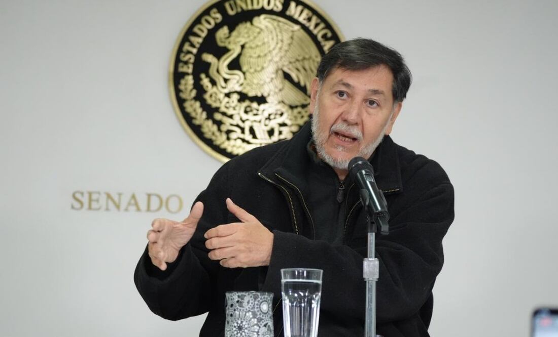Gerardo Fernández Noroña, presidente de la Mesa Directiva del Senado de la República. Foto: Especial