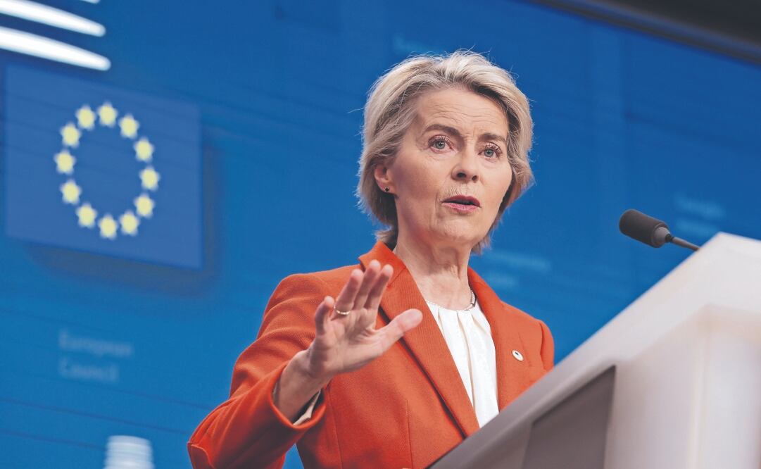 La presidenta de la Comisión Europea, Ursula von der Leyen. Foto: de Zhao Dingzhe. Xinhua