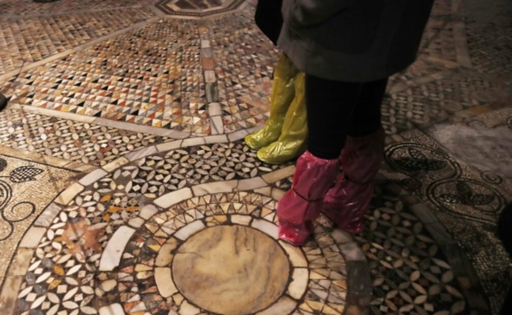 La Basílica de San Marcos sufrió graves daños en inundaciones
