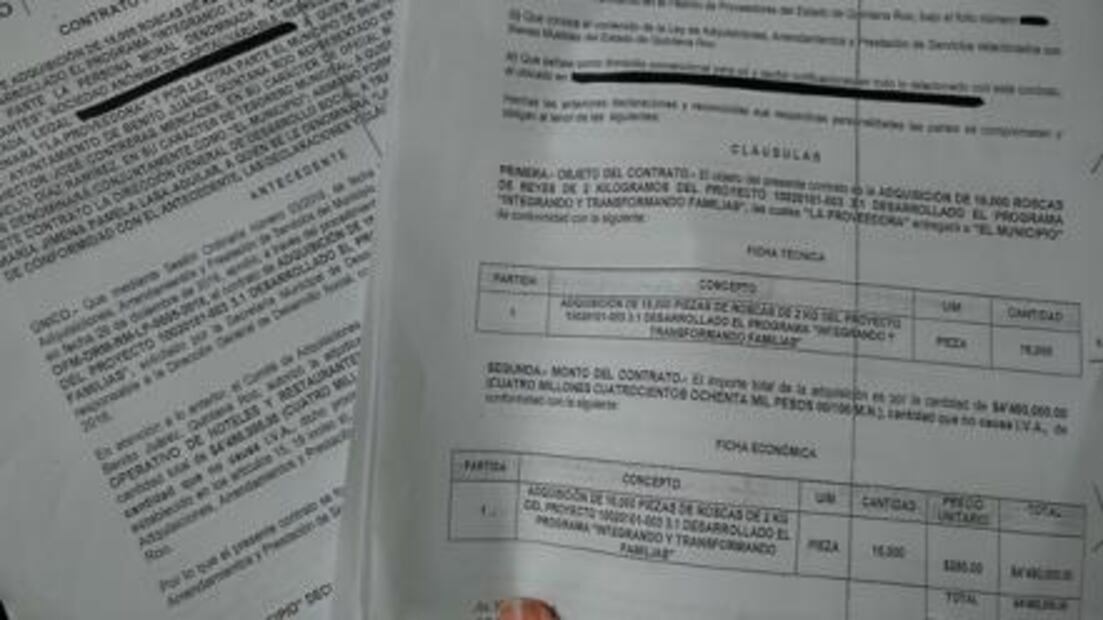 Alcalde de Cancún pagó 4.5 mdp por roscas de reyes