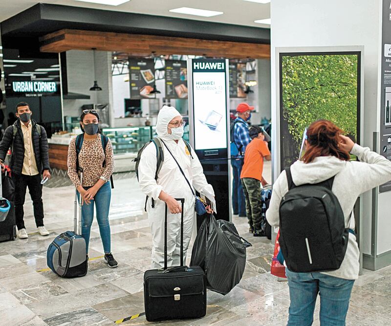 De acuerdo con el analista de Intercam, en marzo y abril se registraron caídas de 27.1% y 90%, respectivamente, en pasajeros transportados. ARCHIVO EL UNIVERSAL