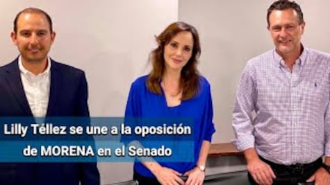 Lilly Téllez se suma al PAN en el Senado