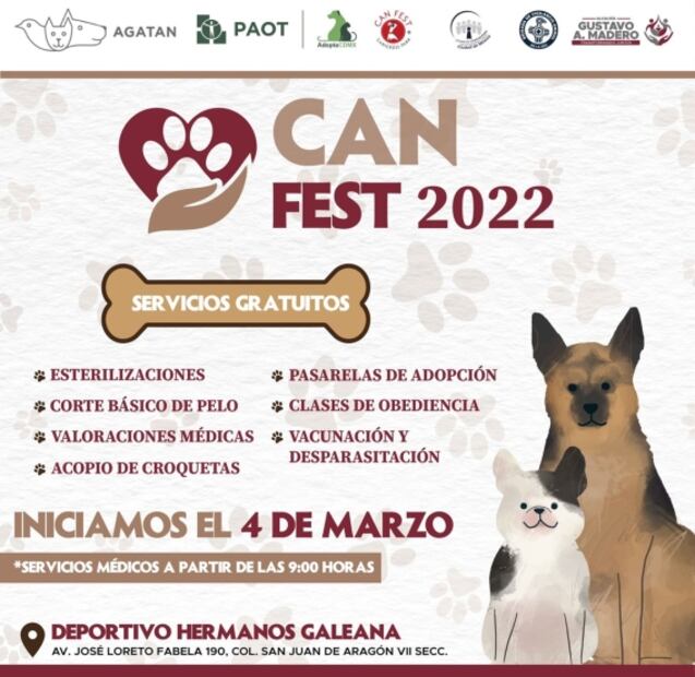 ¿Cuándo y dónde será el Can Fest 2022 en GAM?