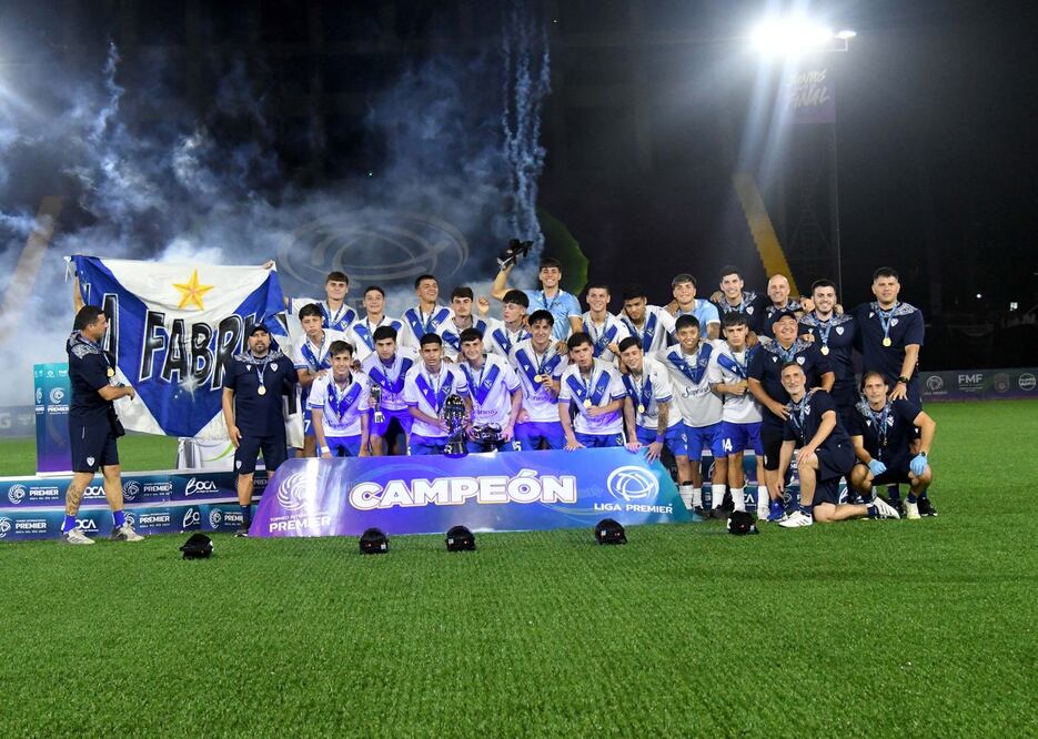 Atlético Vélez Sarsfield, campeón del Torneo Internacional Premier - Foto: Cortesía