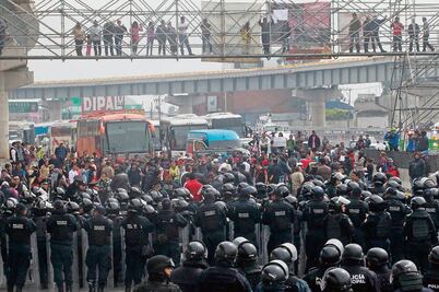 Bloquean la México-Puebla por siete horas 