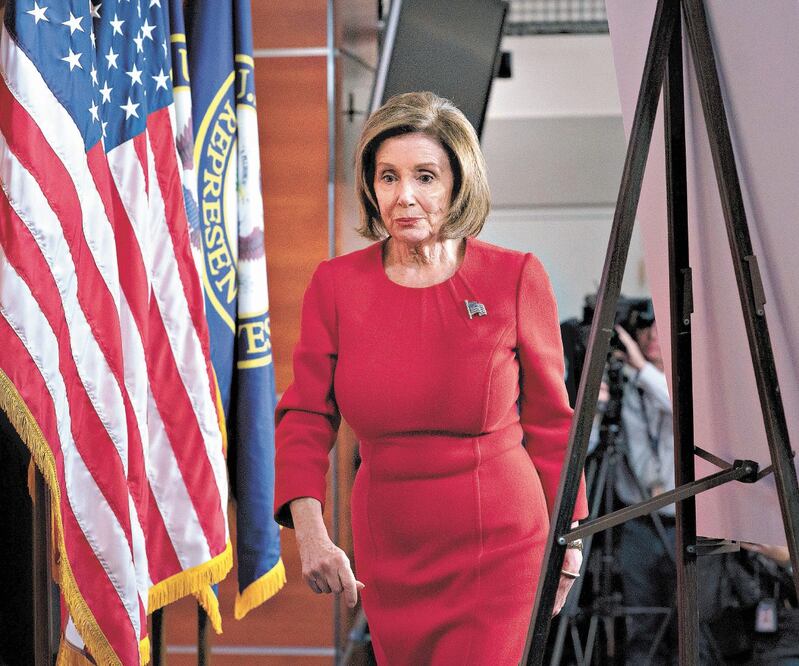 Nancy Pelosi espera que el Senado de EU aborde el T-MEC lo antes posible. Foto: J. SCOTT APPLEWHITE. AP