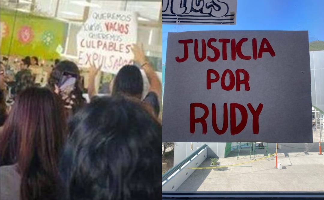 La protesta de los estudiantes de TecMilenio en Nuevo León se volvió tendencia en la red. Fotos: 'X'