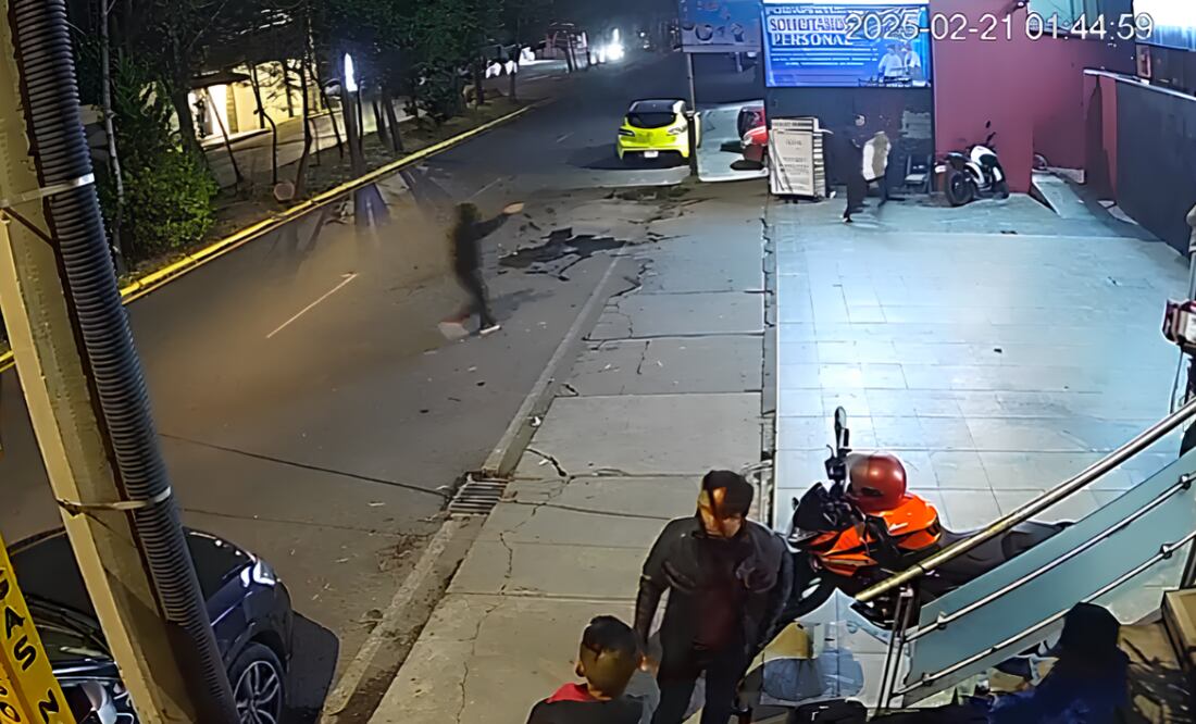 Reportan balacera a las afuera de bar en Edomex (26/02/2025). Foto: Especial