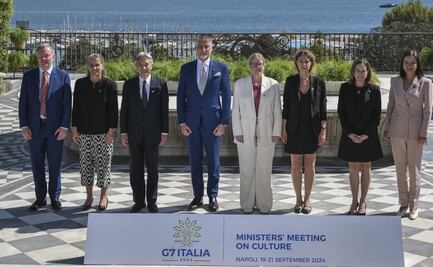 Ministros de Cultura del G7 acuerdan colaborar frente a los retos de la IA