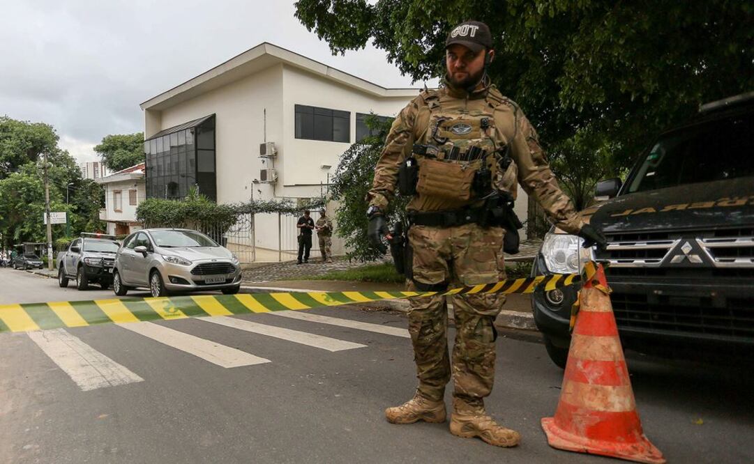 La policía de Brasil registró el viernes la vivienda y otras propiedades vinculadas al expresidente Luiz Inacio Lula da Silva. Foto: EFE