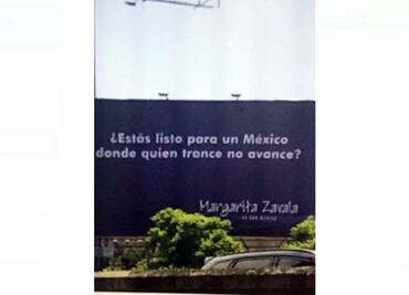 Margarita Zavala corrige pifia en espectacular