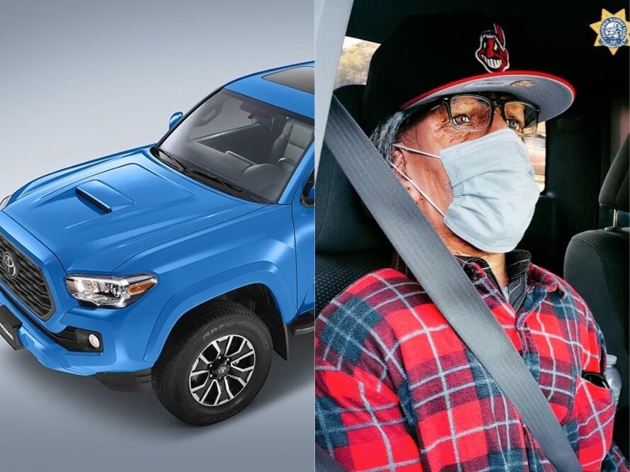 Conductor utiliza maniquí para engañar a la policía y circular por carril confinado