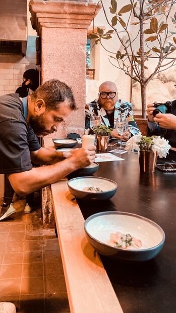 Marco Cruz, el chef que cambió el fútbol por la comida