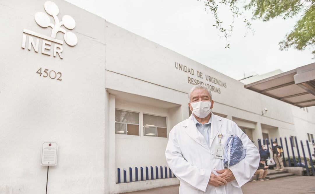 El doctor Jesús Alejandre asegura que esta pandemia será su despedida de la profesión. Foto: GERMÁN ESPINOSA. EL UNIVERSAL
