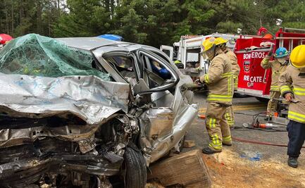 Aparatoso accidente automovilístico deja al menos 4 muertos y 8 heridos en Chiapas