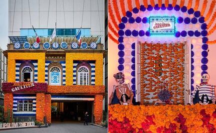 Jean Paul Gaultier celebra Día de Muertos con imponente ofrenda