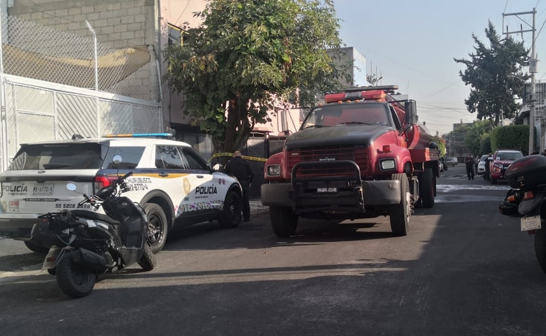 Incendio en Iztapalapa. Foto: especial