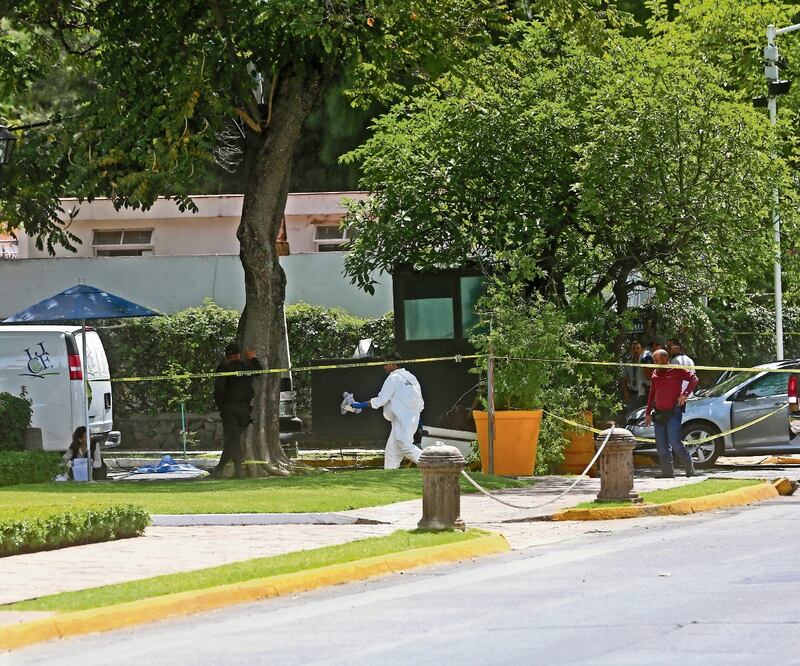 Caso. El pasado 25 de abril, Vanesa corrió a Casa Jalisco en busca de ayuda porque era perseguida por su esposo, quien la apuñaló. Foto/ARCHIVO EL UNIVERSAL