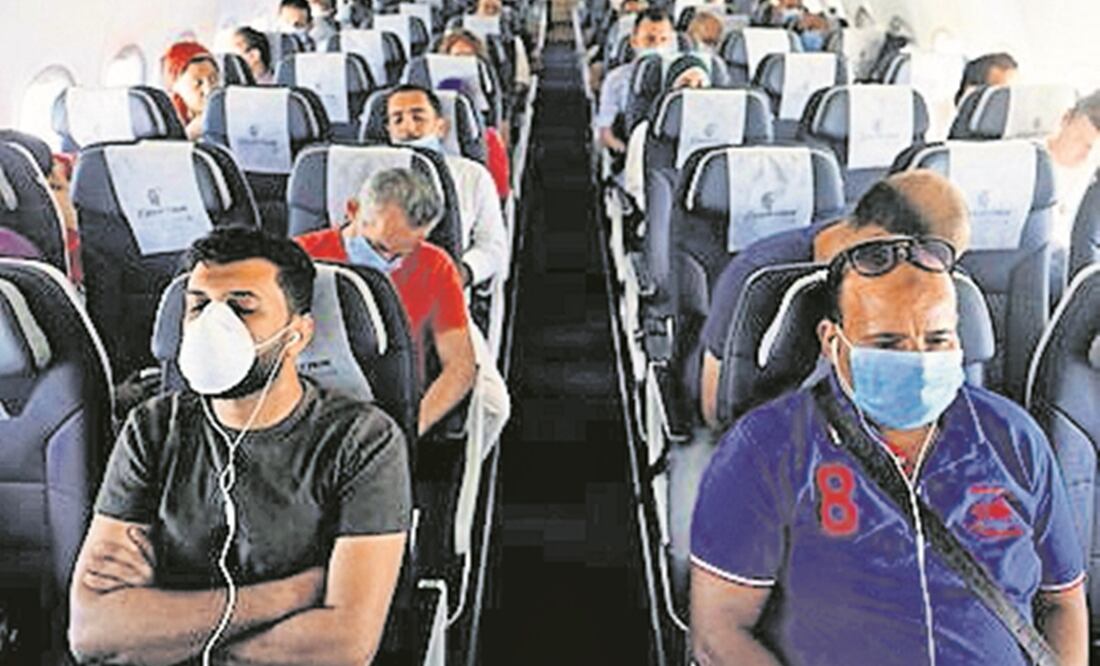 En las dos primeras semanas de enero los asientos reservados para viajar en avión estuvieron 44% por debajo del mismo lapso de 2020. Foto: ARCHIVO EL UNIVERSAL