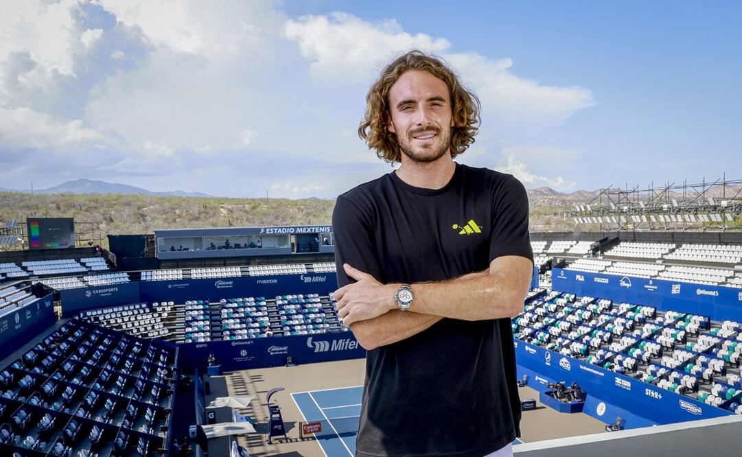Stefanos Tsitsipas debuta en el Abierto de Los Cabos