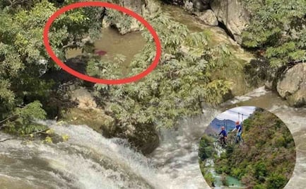 Guía turístico muere al caer de tirolesa en San Luis Potosí 