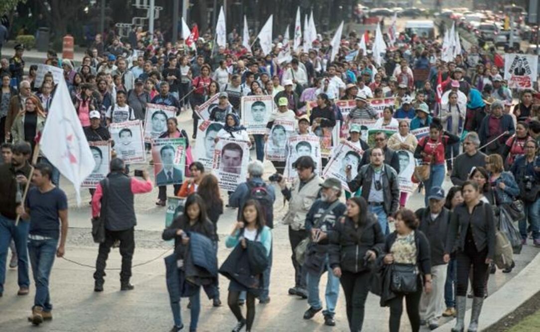 Protesters marching the streets - File photo/EL UNIVERSAL