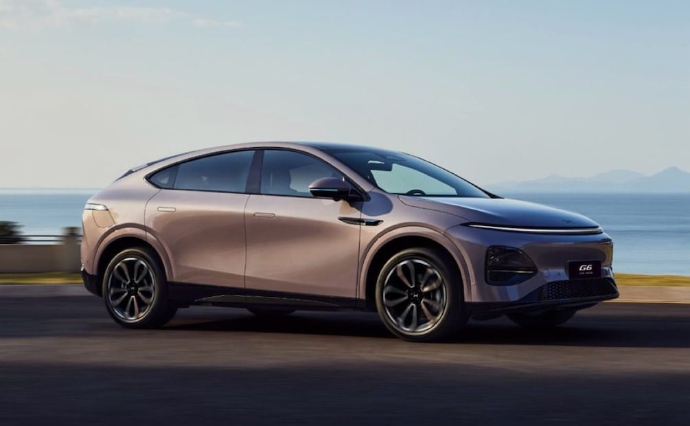 El modelo G6 cuenta con un diseño deportivo. Foto: Xpeng Motors