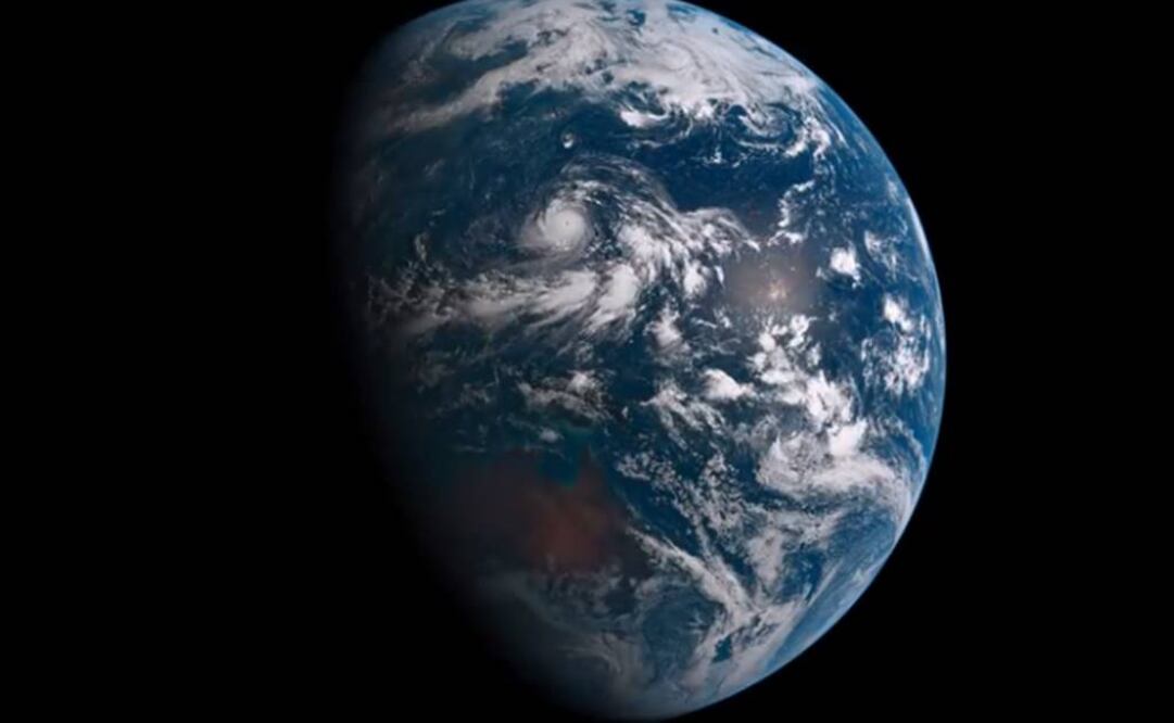 En el timelapse se logra observar parte de océano Pacífico. Foto: Captura YouTube 