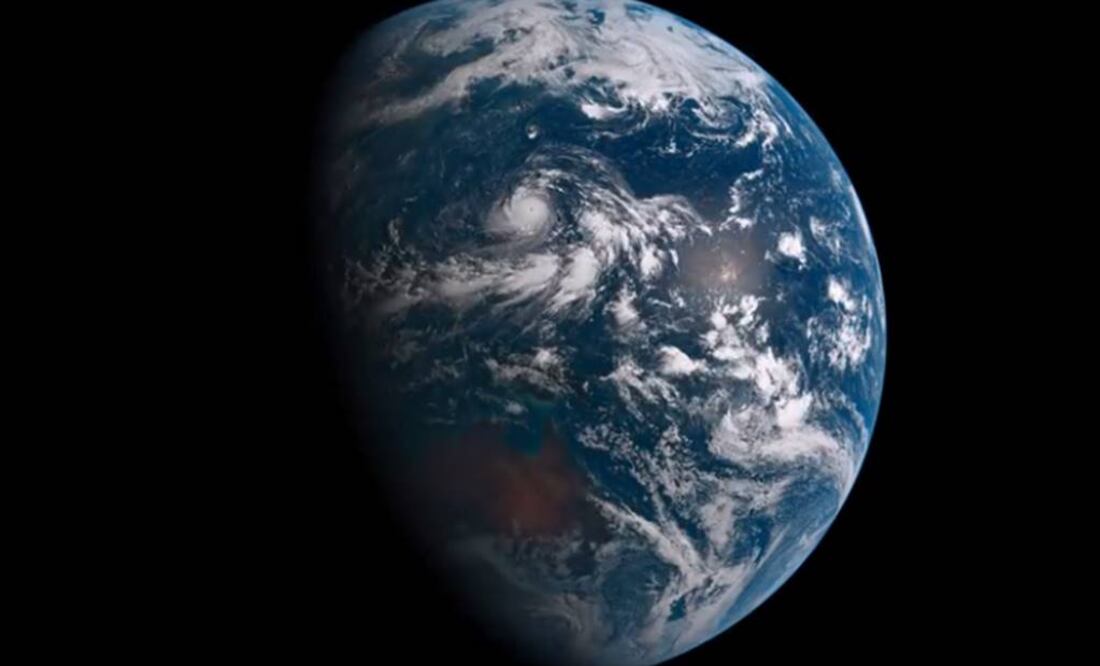 En el timelapse se logra observar parte de océano Pacífico. Foto: Captura YouTube