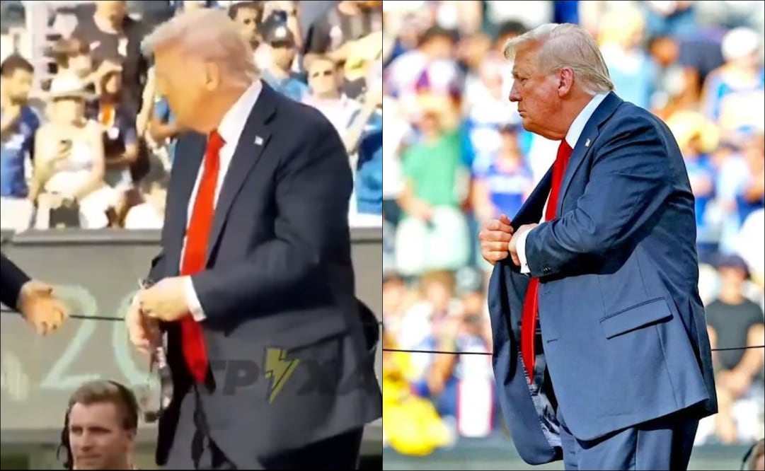 Donald Trump guarda la medalla de campeón del Mundial de Clubes en su bolsillo / Foto: Especiales