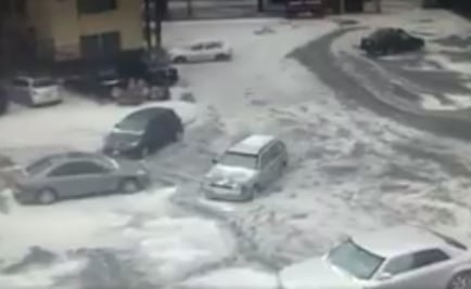 De nuevo, granizo pega a la Ciudad de México