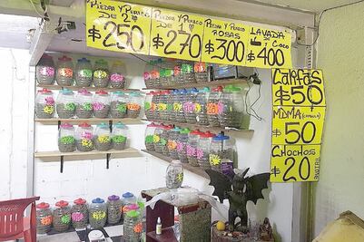 Hasta droga de sabores se ofrece en el barrio bravo