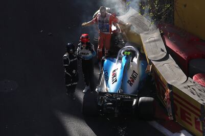 Clasificación accidentada en el GP de Azerbaiyán