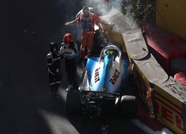 Clasificación accidentada en el GP de Azerbaiyán