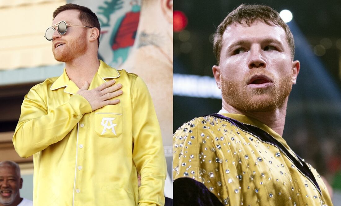 Canelo Álvarez y sus outfits Dolce & Gabbana - Foto: Especial