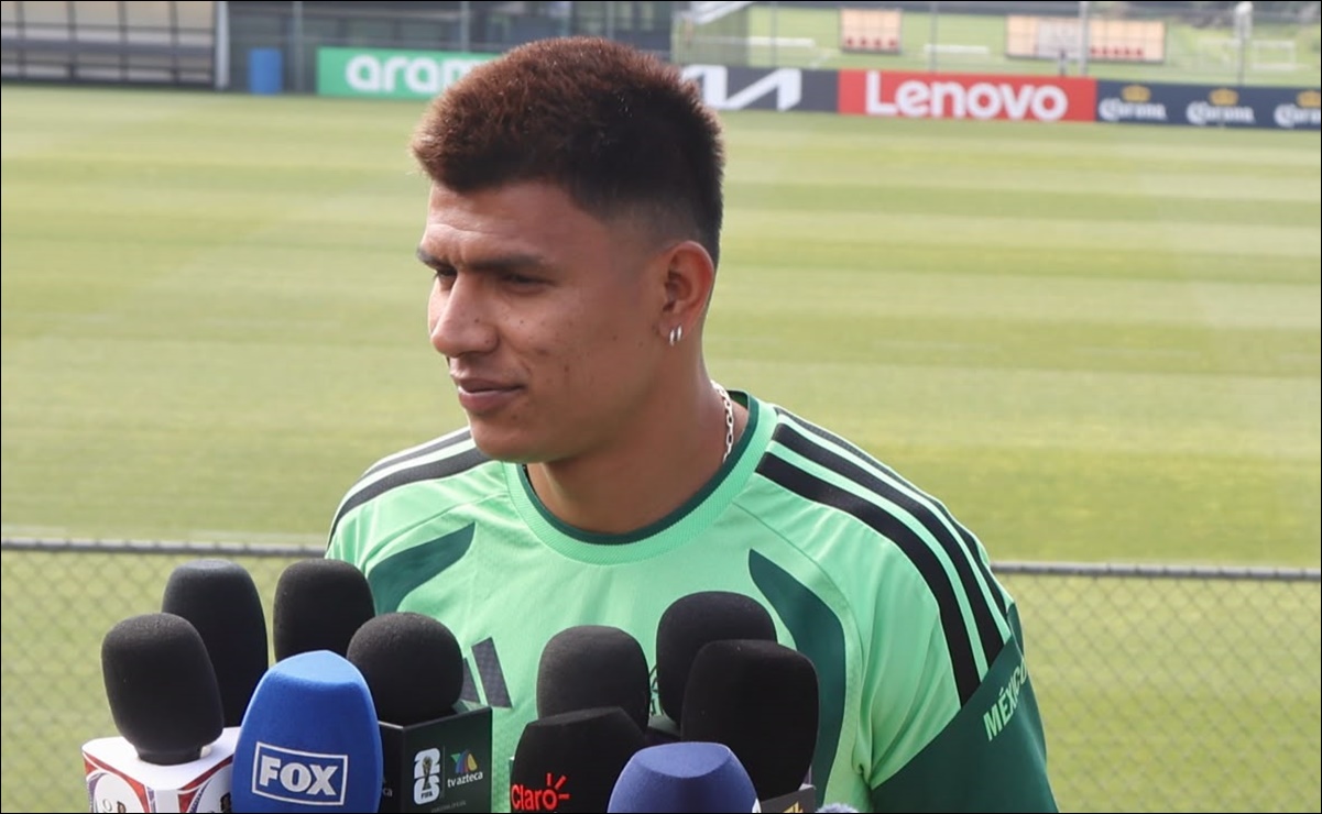 Jesús Gallardo afirmó que “empieza otro torneo” para la Selección Mexicana ante  Ecuador / FOTO: Valente Rosas - EL UNIVERSAL